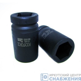 Головка торцевая ударная 6гр. 1" 33мм L=85мм удлиненная ROCKFORCE RF-48510033
