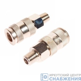 Адаптер быстросъемный с внешней резьбой 1/4" тип БРС (мама) JTC-D20SMA Адаптер быстросъемный с внешней резьбой 1/4" тип БРС (мама) JTC-D20SMA