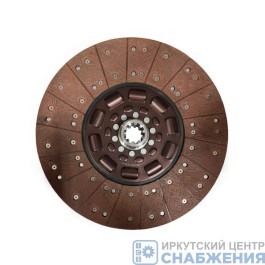 Диск сцепления ведомый КАМАЗ МАЗ УРАЛ SHAANXI SHACMAN D=430мм d=44.6мм z=10 DZ1560160012 Диск сцепления ведомый КАМАЗ МАЗ УРАЛ SHAANXI SHACMAN D=430мм d=44.6мм z=10 DZ1560160012