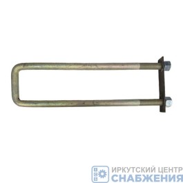 Хомут платформы в сборе L-510 М22х1.5 пластина+2 гайки