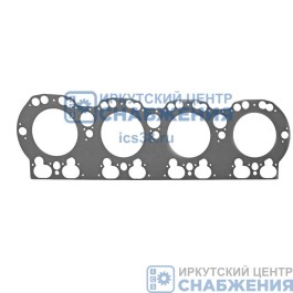 Прокладка головки блока ЯМЗ 236 (металлическая) АВТОДИЗЕЛЬ 236Д-1003212