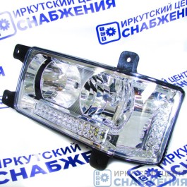 Блок-фара КАМАЗ Евро-4 левая нов.обр. с ДХО Формула Света 441.3775-01 Блок-фара КАМАЗ Евро-4 левая нов.обр. с ДХО Формула Света 441.3775-01