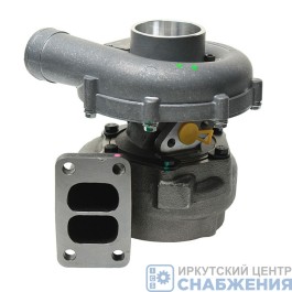 Турбокомпрессор КАМАЗ ЕВРО-2, 3 7С-6 правый (ан. К27(2075554004), S2B-314450) (4/6 шп.) MEGAPOWER 110-14-026