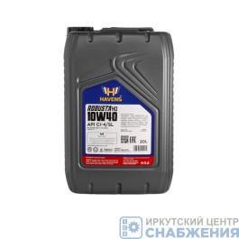 Масло моторное Havens Robusta HD SAE 10W40 API CI-4/SL, ACEA E4 E7 20л Масло моторное Havens Robusta HD SAE 10W40 API CI-4/SL, ACEA E4 E7 20л