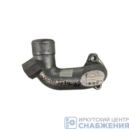 Патрубок отводящий ЯМЗ-238ДЕ, БЕ, 7511 от теплообменника к блоку нов.обр. АВТОДИЗЕЛЬ 7511-1013734-01
