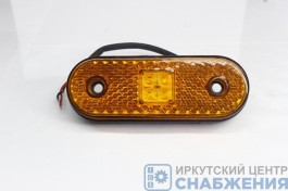 Фонарь габаритный желтый LED АВТОТОРГ АТ22891