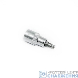 Головка торцевая 1/2", L=55мм со вставкой TORX Т40 АвтоДело 39340 Головка торцевая 1/2", L=55мм со вставкой TORX Т40 АвтоДело 39340