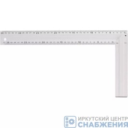 Угольник столярный 350мм, алюминиевый литой, MATRIX 32473