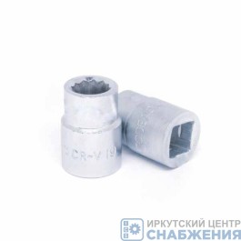 Головка торцевая 12гр. 3/4" 19мм АвтоДело 39009 Головка торцевая 12гр. 3/4" 19мм АвтоДело 39009