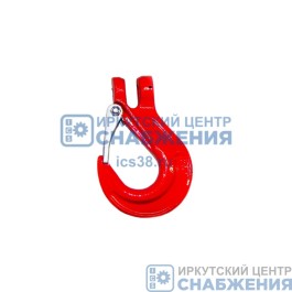 Крюк с вилочным разъемом (ГП-3.15т) 10мм (8-класс) G80 Крюк с вилочным разъемом (ГП-3.15т) 10мм (8-класс) G80