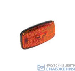 Указатель габарита оранжевый, без кронштейна лампа L-50мм 24В грузовые а/м, автобусы, прицепы ЕВРОСВЕТ