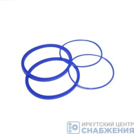 Ремкомплект масляного фильтра КАМАЗ ЕВРО (2 наим., 4 дет.) (белый силикон) КАМРТИ 7406-1012000К-У