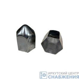 Колпачок на гайку 38мм h=57мм полированный хром металл DIAMOND HOPE DH-NN10003