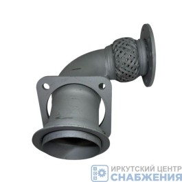 Патрубок приемный КАМАЗ ЕВРО (длинный) с фланцем 54115-1203010-60, 000.4859.418.000-05 Патрубок приемный КАМАЗ ЕВРО (длинный) с фланцем 54115-1203010-60, 000.4859.418.000-05
