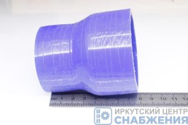 Патрубок интеркулера Газель L-100 d-50/62 силикон DCEC РАСПРОДАЖА! 3302-1173090