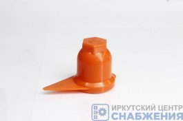 Колпачок на гайку 32мм пластик оранжевый стрелка АВТОТОРГ, АТ-170