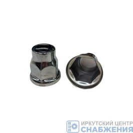 Колпачок на гайку 41мм h=58мм полированный хром металл DIAMOND HOPE DH-NNCW1101-41H