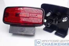 Указатель габарита красный, с кронштейном светодиодный ЕВРОСВЕТ ГФ1.05К