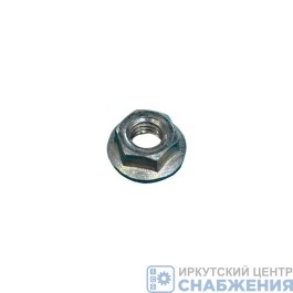 Гайка М 5, с зубчатым буртиком (уп.200) БелЗАН 38318-018