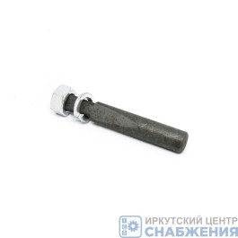 Клин шкворня М12х1.5 в сб. (гайка+гравер) КАМАЗ 5320-3001025-Г