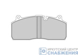 Колодки тормозные дисковые ТР-29195 с р.к 210х93.8х30  SAF B9 Gigant SMB HALDEX SBS2220 Колодки тормозные дисковые ТР-29195 с р.к 210х93.8х30  SAF B9 Gigant SMB HALDEX SBS2220