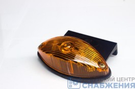 Указатель габарита оранжевый, с кронштейном 24В ЕВРОСВЕТ ГФ2.О-03