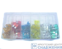 Предохранитель 5-30А плоский флажковый 120шт W-8041 Предохранитель 5-30А плоский флажковый 120шт W-8041