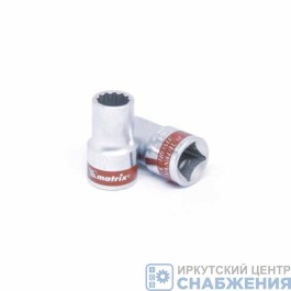 Головка торцевая 12гр. 1/2" 12мм MATRIX 13684 Головка торцевая 12гр. 1/2" 12мм MATRIX 13684
