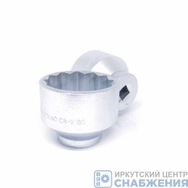 Головка торцевая 12гр. 3/4" 80мм АвтоДело 39080