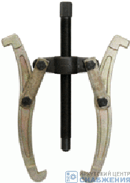 Съемник 2-х лапый шарнирный 350мм ф80-370мм 41837 АвтоДело