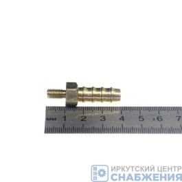 Штуцер М6х1.0х1 шланг 10мм НР (уп.5) СШН10М6