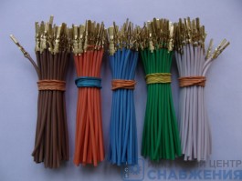 Контакт штыревой 2.8мм с проводом 12000362