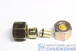 Ремкомплект тормозной трубки D-15мм АТ-619