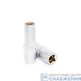 Головка торцевая глубокая 6гр. 1/2, 14мм АвтоДело 39134