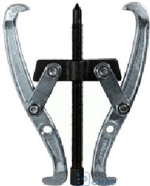 Съемник 2-х лапый шарнирный 200мм тип2 ф30-210мм АвтоДело 41828