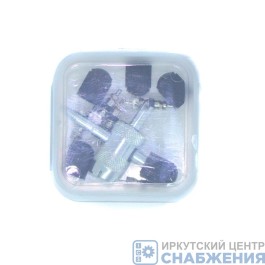 Ремкомплект вентеля камеры (золотник+колпачок) 11пр. короткий ниппель 10958/882601