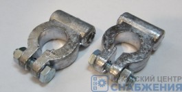 Клемма АКБ свинец под опрессовку (к-т 2 шт) 12000003
