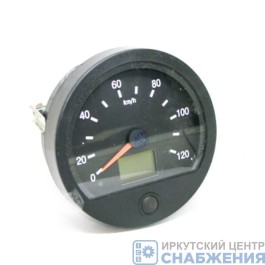 Спидометр КАМАЗ, МАЗ электронный (ан.81.3802) 24V (круглая крышка) под датчик ПД-8089 ПД-8093 ВЗЭП ПА-8090-4 Спидометр КАМАЗ, МАЗ электронный (ан.81.3802) 24V (круглая крышка) под датчик ПД-8089 ПД-8093 ВЗЭП ПА-8090-4
