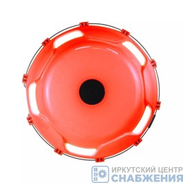 Колпак колеса задний R-22.5, красный пластик, АТ59206