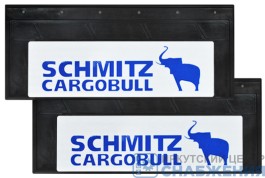 Брызговик 270х660 узкий SCHMITZ со светоотражающей белой основой АТ-37883 Брызговик 270х660 узкий SCHMITZ со светоотражающей белой основой АТ-37883