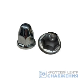 Колпачок на гайку 38мм h=58мм полированный хром металл DIAMOND HOPE DH-NN10006