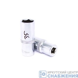 Головка торцевая глубокая 6гр. 3/8" 19мм LICOTA 3019L