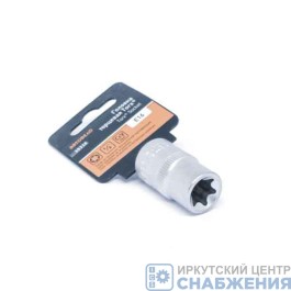 Головка торцевая 1/2" Е16 TORX АвтоДело 39316 Головка торцевая 1/2" Е16 TORX АвтоДело 39316
