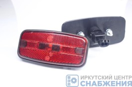 Указатель габарита, красный, без кронштейна, грузовые а/м, прицепы светодиод ЕВРОСВЕТ ГФ 1.05К 119502