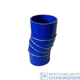 Патрубок интеркулера HOWO верхний изогнутый L-235 d-100 впускной AZ9725530070/1 Патрубок интеркулера HOWO верхний изогнутый L-235 d-100 впускной AZ9725530070/1
