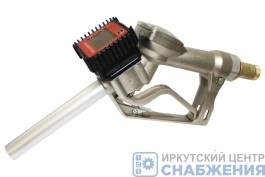 Пистолет топливораздаточный, 3/4" 70л/мин с электронным счетчиком 360х130х70мм АВТОТОРГ AT25566