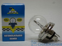 Лампа 12V 45/40 R2 ФАРНАЯ ЛУЧ Лампа 12V 45/40 R2 ФАРНАЯ ЛУЧ