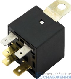 Реле стартера КАМАЗ ЕВРО 24В, 15/15А (замыкающее) 5-конт. с кронштейном АВАР 738.3747-50 Реле стартера КАМАЗ ЕВРО 24В, 15/15А (замыкающее) 5-конт. с кронштейном АВАР 738.3747-50