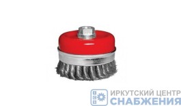 Корщетка-чашка, 80мм, гайка М14 MATRIX 74670