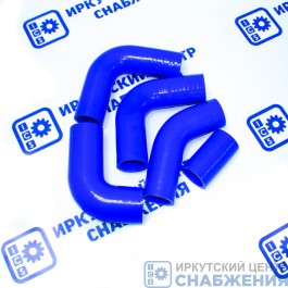 Патрубки радиатора ГАЗ-3302, ЗМЗ-406, 405, силикон (5шт) ТК РАСПРОДАЖА! 3302-1303010